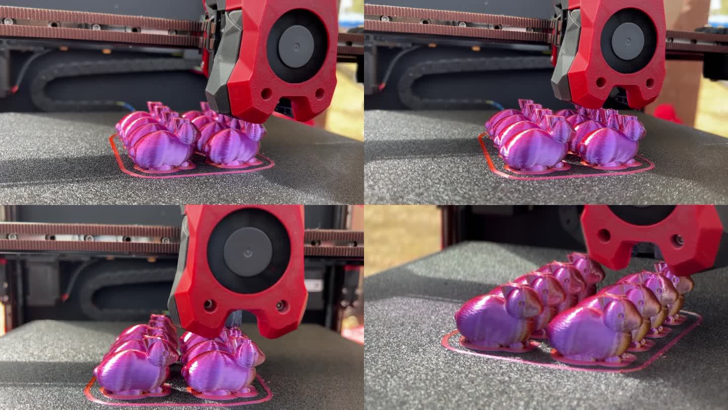 3D打印打印材料打印兔子打印模型装饰品