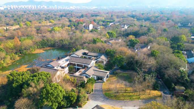 杭州西湖区西溪湿地风景视频素材