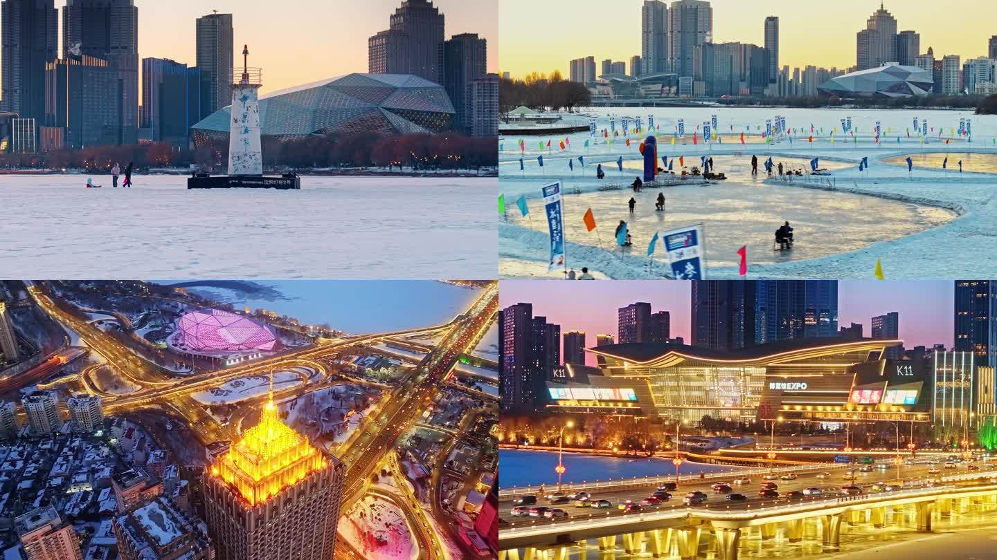 2024-1-7浑河大桥雪景