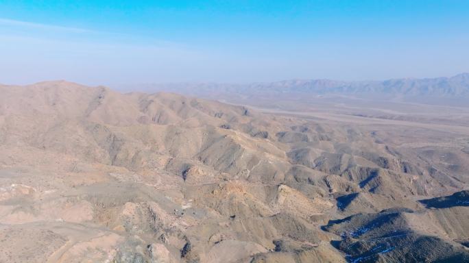 荒原荒山航拍
