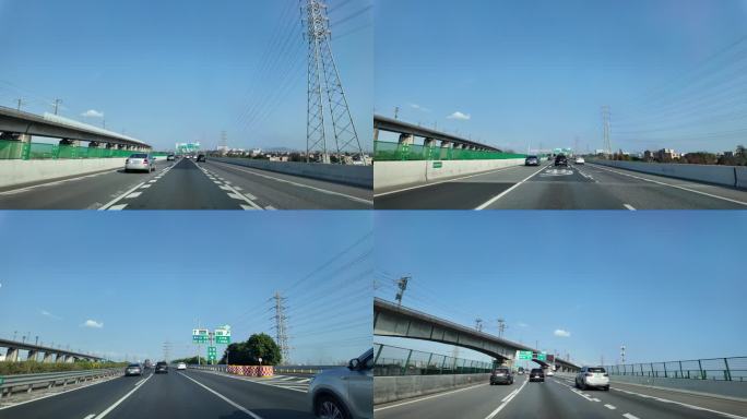 行车记录广州绕城高速往深圳南沙大道