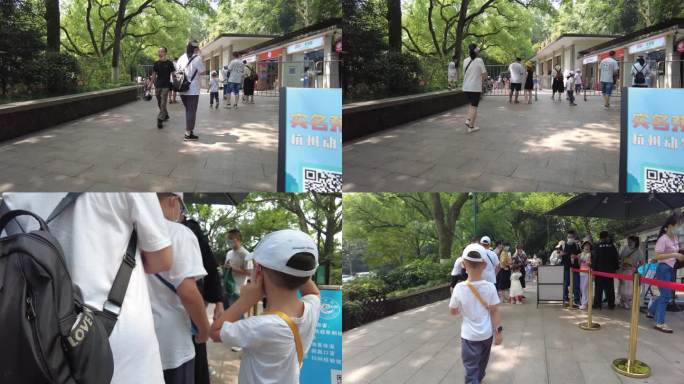 杭州动物园游客人流