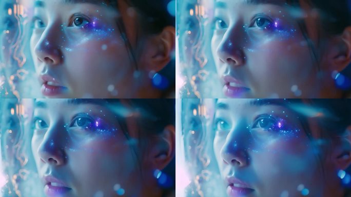 AI仿真科技机器人1