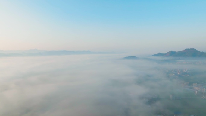 人间仙景 云雾缭绕 烟雨朦胧 大美河山