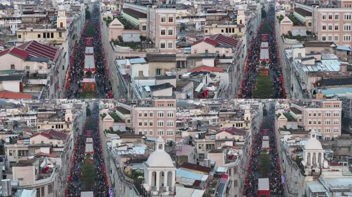 厦门中山路大景素材