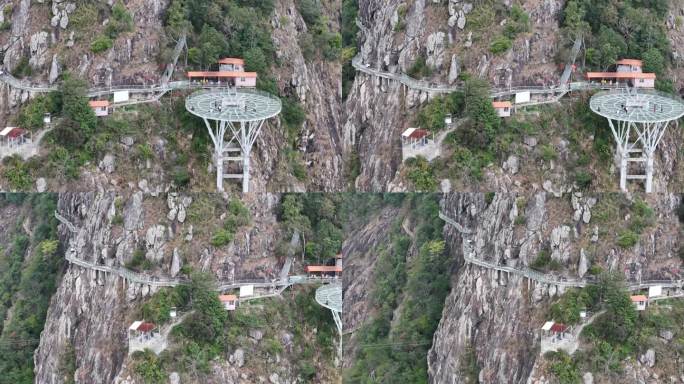 信宜石根山航拍素材