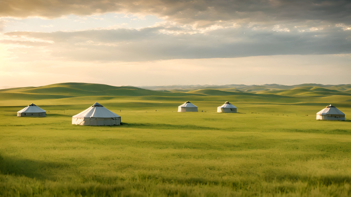 内蒙古大草原牧场