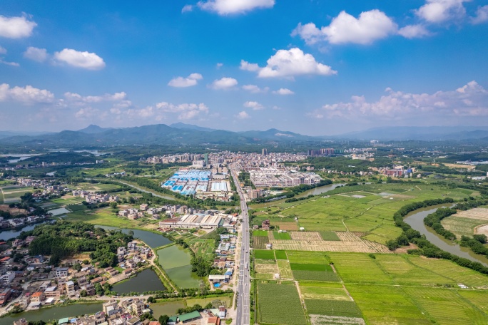 湖镇大景高清航拍