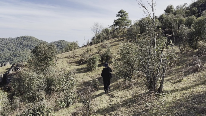 大美云南保山施甸县四大山景观网红打开地