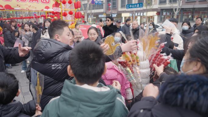 春节 卖糖葫芦