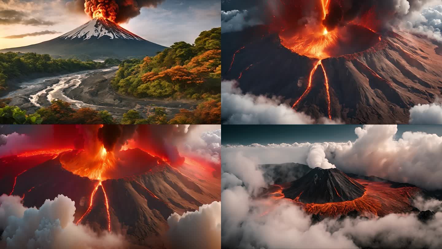 火山爆发