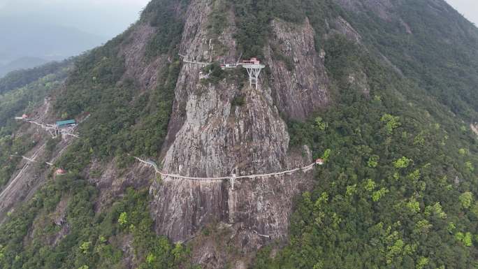 信宜石根山航拍素材