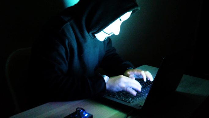 黑客在远程攻击网络