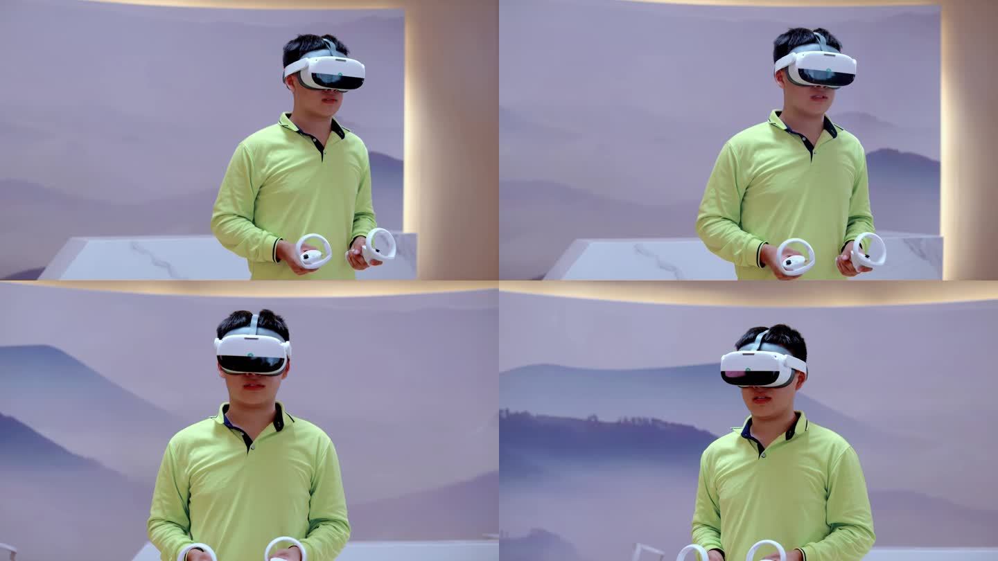 【4K】VR手柄操作体验VR游戏体验