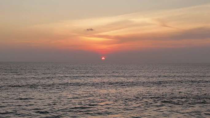 巴厘岛夕阳海滩