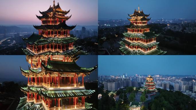 鸿恩寺夜景