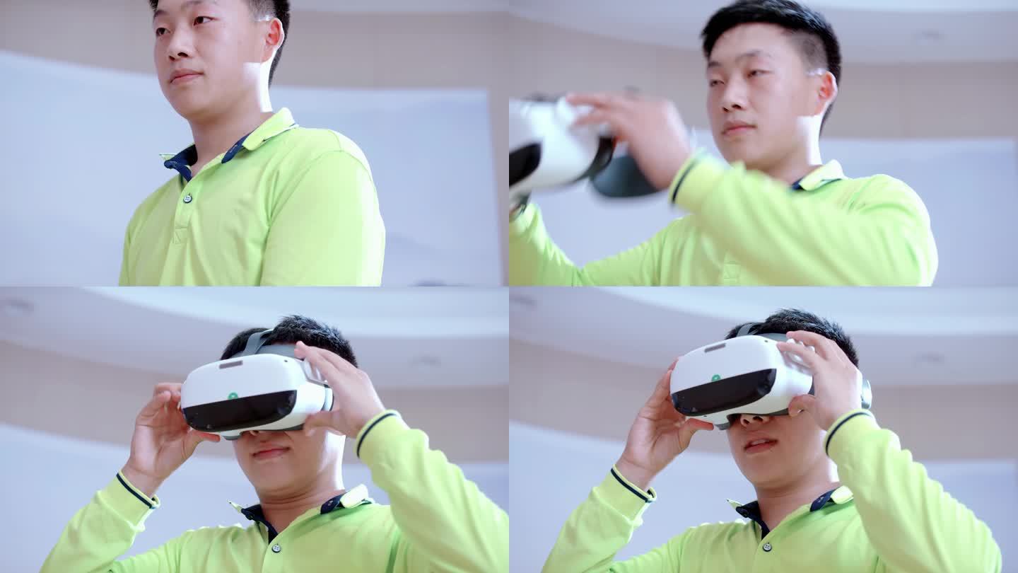 【4K】VR体验VR虚拟技术VR头盔