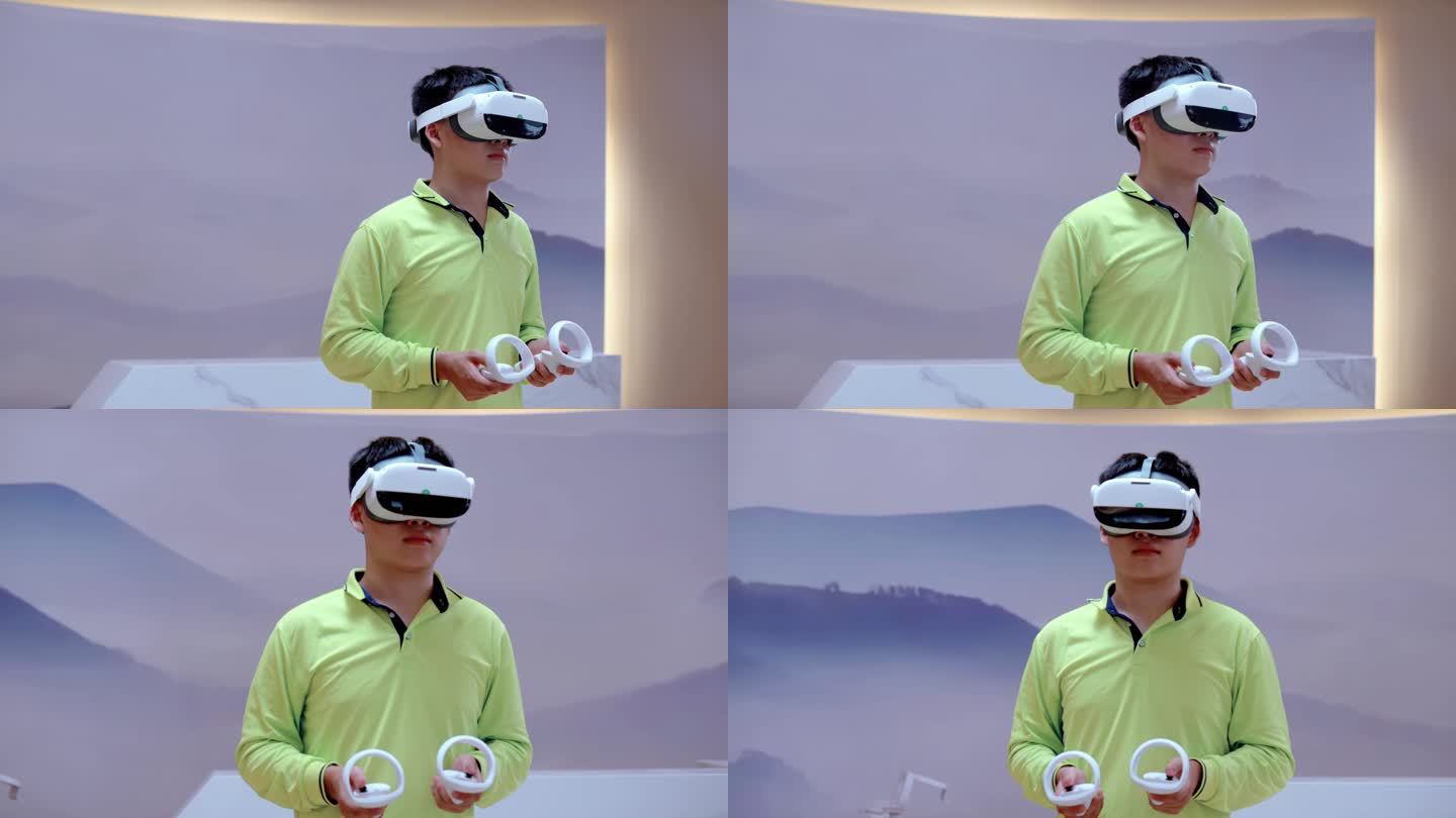 【4K】VR游戏体验VR技术