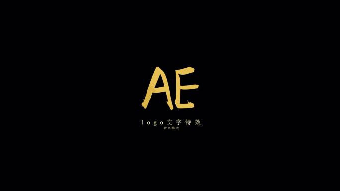 无插件故障灯logo 4k标题时尚模板