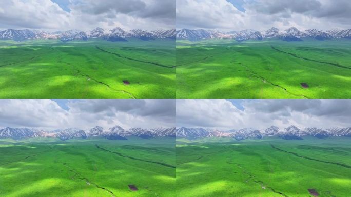 新疆空中草原那拉提