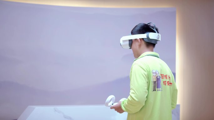 【4K】VR培训学习VR体验手柄操作
