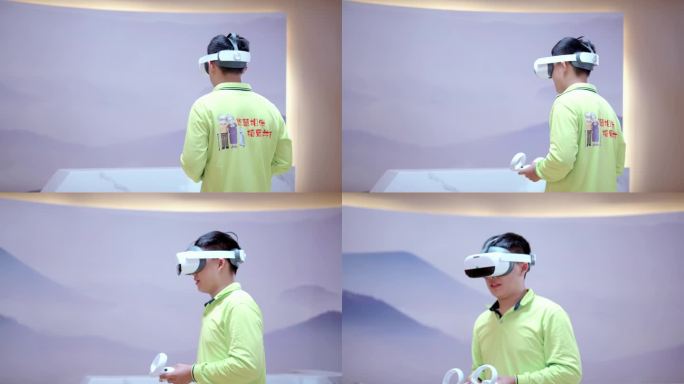 【4K】VR培训学习VR体验手柄操作