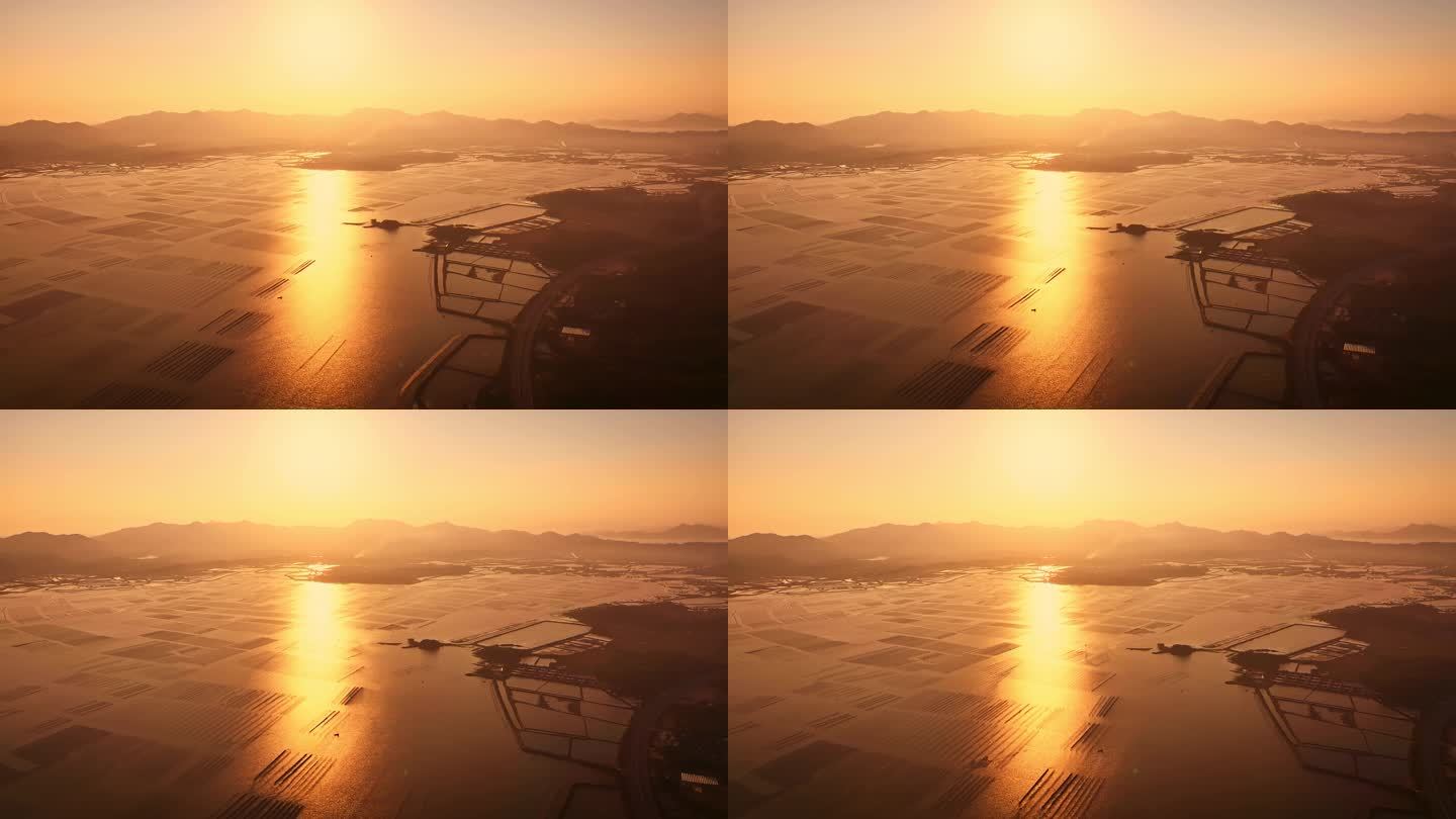 惠东盐州岛日落光影~4K-60P