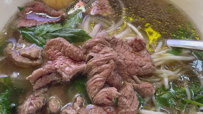 越南美食牛肉粉