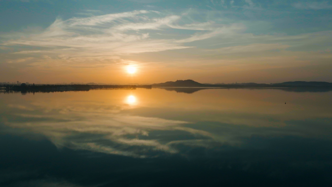 东湖 东湖风光  东湖日出