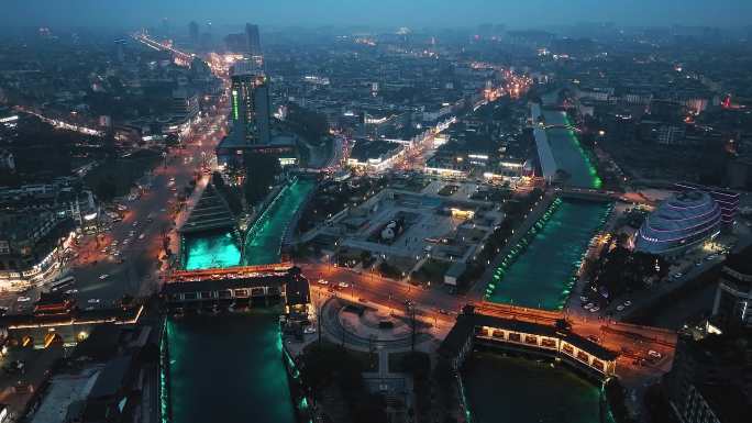 都江堰市夜景