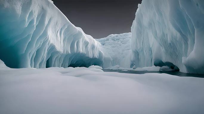冰川融化 南极