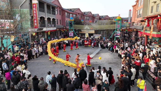 乡村振兴乡村旅游西泰山旅游风景区航拍