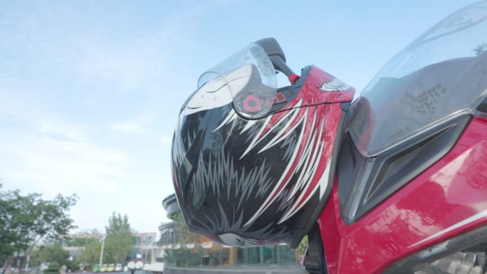 摩托车 赛摩 公园 头盔 机车