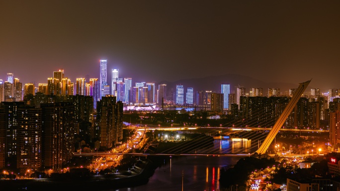 长沙城市夜景