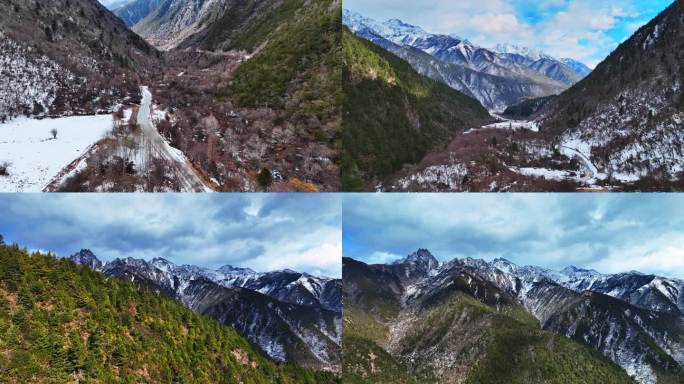 木格措景区扎日郎果雪山折多山5