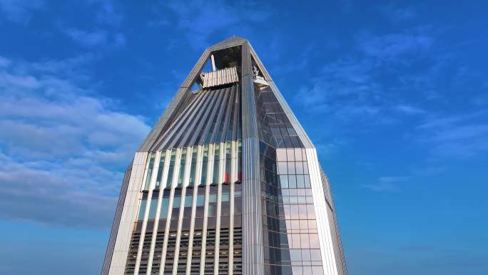 平安金融中心大厦深圳航拍城市地标高楼大厦