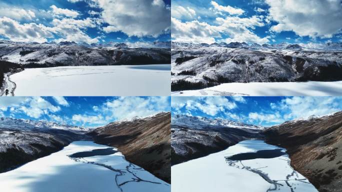 木格措景区扎日郎果雪山折多山1