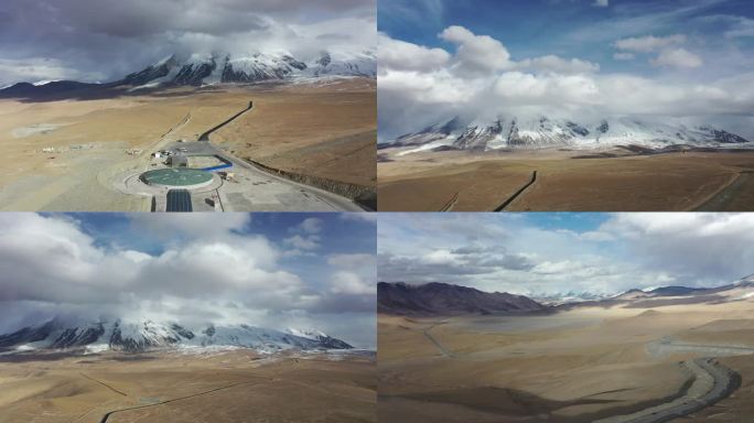 新疆 慕士塔格冰川公园 4K航拍