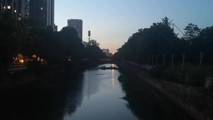 城市夜景风景