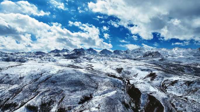 木格措景区扎日郎果雪山折多山2