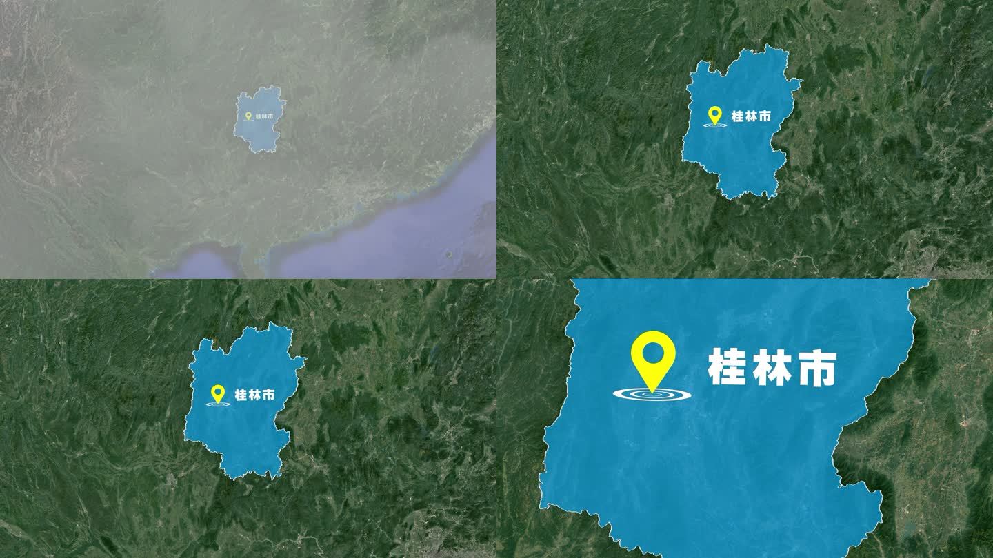 桂林市 桂林地图