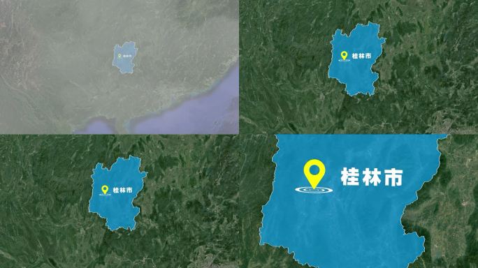 桂林市 桂林地图