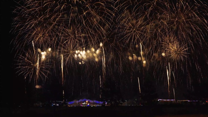 十四冬烟花秀 节日烟火 烟花