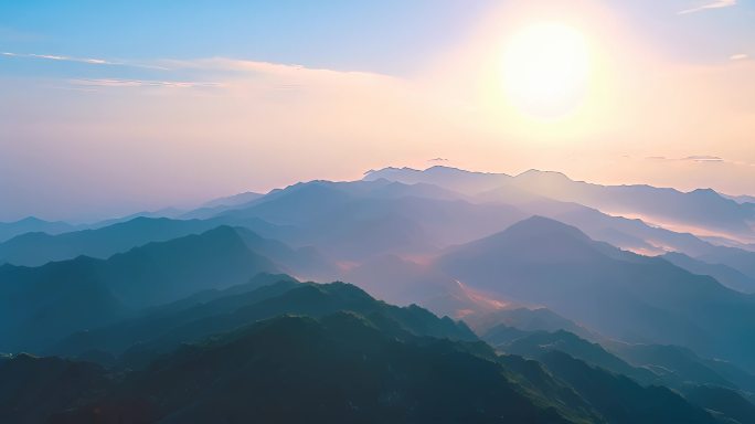 航拍中国大江大河江河湖海自然风景祖国风光