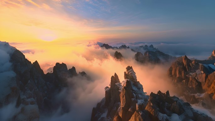 张家界武陵山区风光