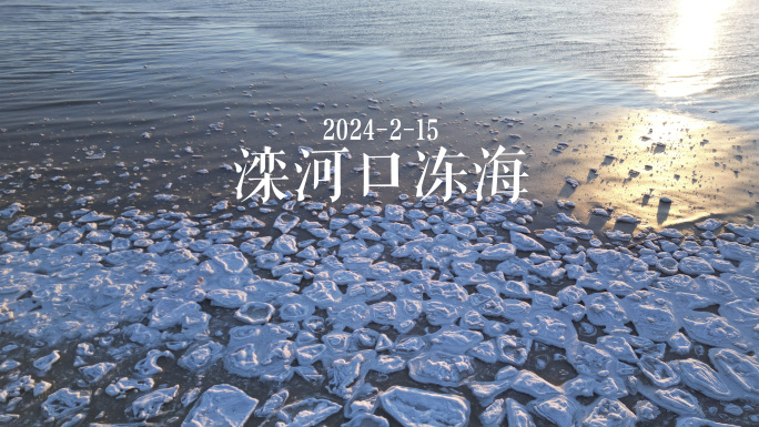 滦河口宝藏级冻海