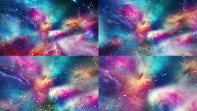4K宇宙星云穿梭动态视频壁纸