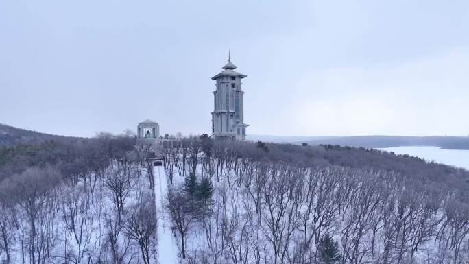 长春雪景