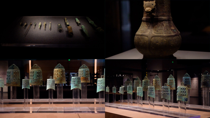 南阳博物馆古董历史文物青铜器