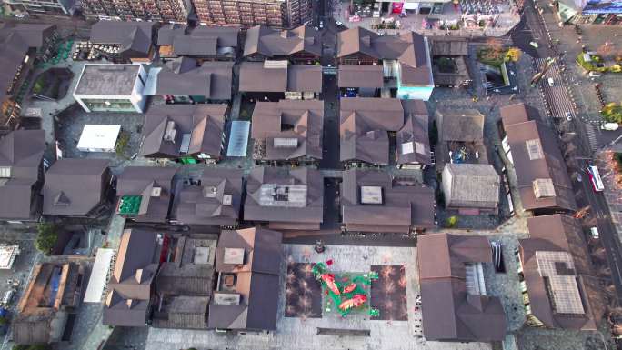 成都太古里和IFS国金中心熊猫航拍合集